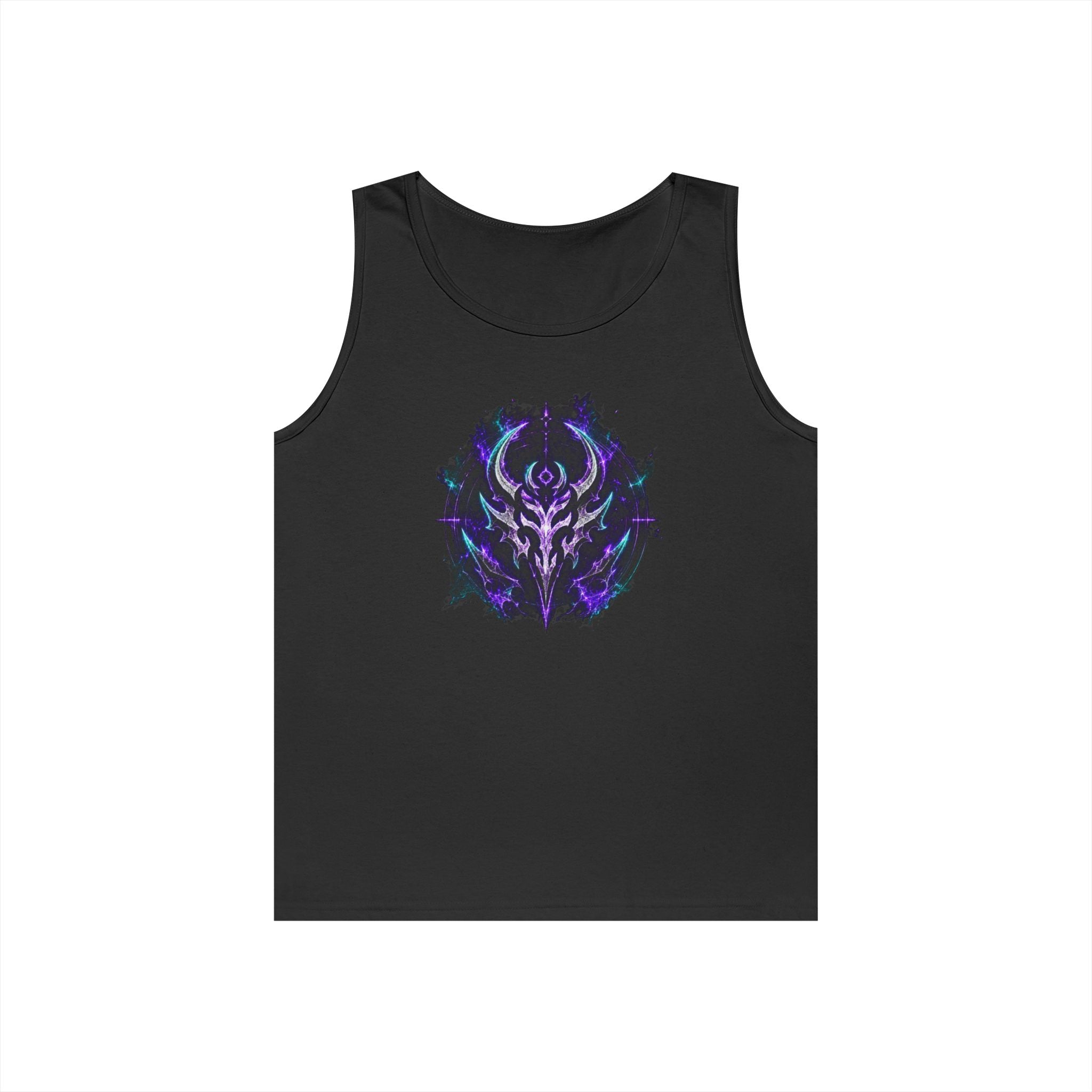 Boss Fight Tank Top — Retro Neon Gaming Monster Graphic