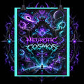 Neurotic Cosmos Rolled Poster — Neon Space Fantasy Wall Art