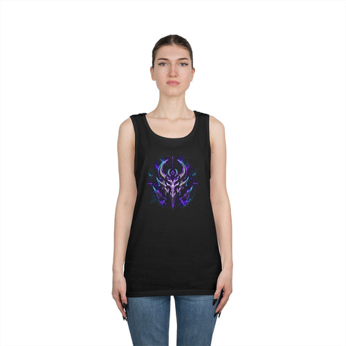 Boss Fight Tank Top — Retro Neon Gaming Monster Graphic